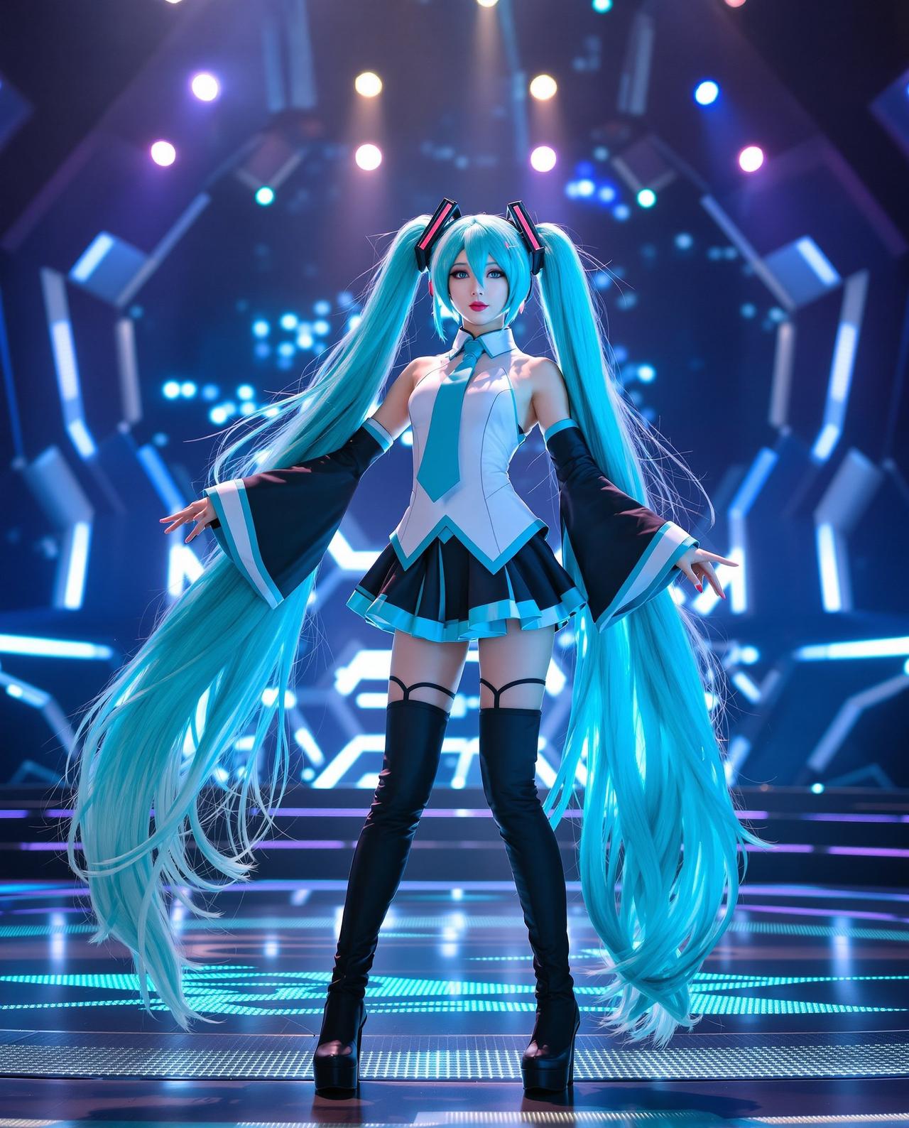 初音未来 - 福利姬cos 初音未来 - Coser写真 - 福利姬cos唯美写真